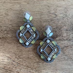 Stella and Dot convertible statement earrings